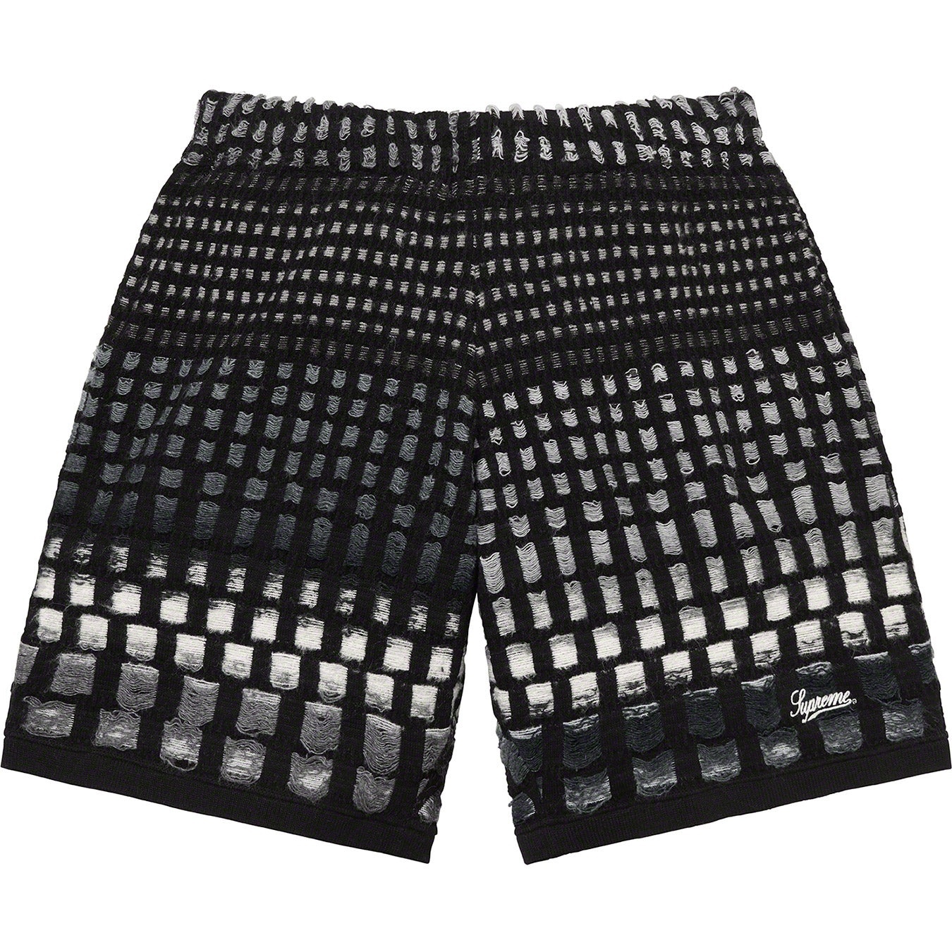 Gradient Grid Knit Short view 14